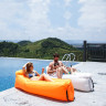 Диван NATUREHIKE NH20FCD06 надувной с подушкой серый 6927595747506