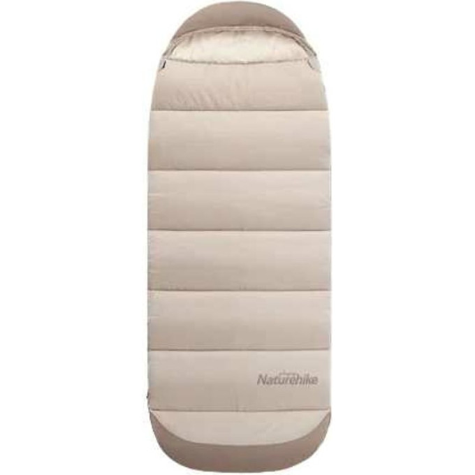 Мешок спальный NATUREHIKE NH21MSD11 6927595788295L хаки молния слева